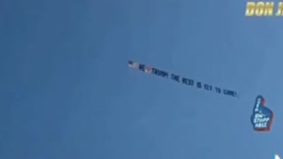 Airplane Banner over Mar-a-Lago