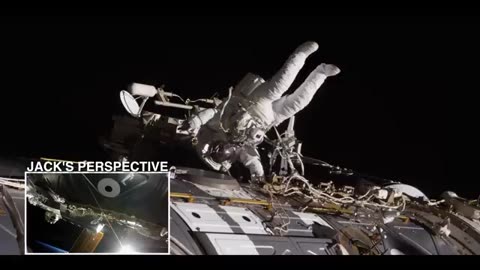 Spacewalking in space (NASA) , an unpredictable achievement.