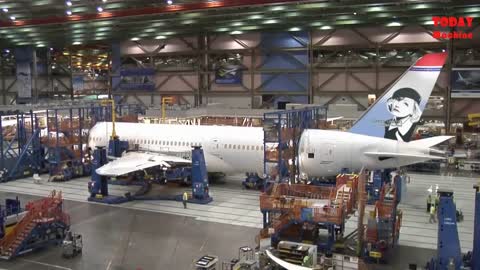 Incredible Airbus building & assembling process. Amazing airplane propeller manufacturing.