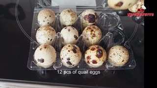 Easy budget Kwek - Kwek Recipe (Fried Orange Quail Eggs) recipe for you to share: #share #food #how
