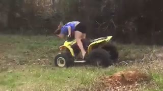 Four Wheeler Jump Fail