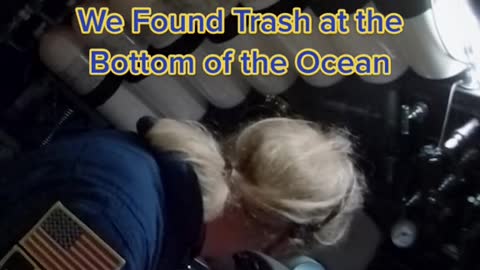 Reply to @vicblends We found human pollution at the bottom of the ocean