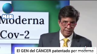 Gen del cancer patentado por moderna presente en vacunas