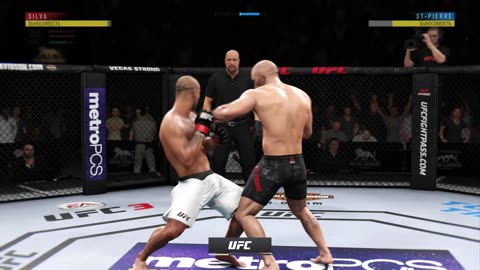 PS4 bot Wanderlei Silva vs user Georges St-Pierre