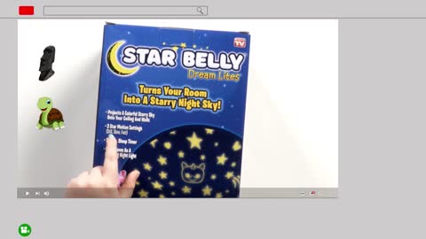 Star Belly Dream Lites _ Das kuschelige Nachtlicht mit Sternen-Magie _ MediaShop.TV