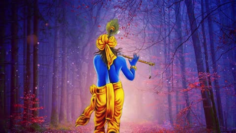 Divine Krishna Flute Melodies for Relaxation and Meditation