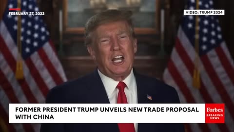 JUST IN- Trump Lets Loose On 'Biden And The Globalists,' Proposes Major China Trade Overhaul