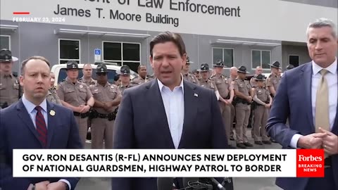 Gov. Ron DeSantis Hammers NGOs Helping Migrants At The Border