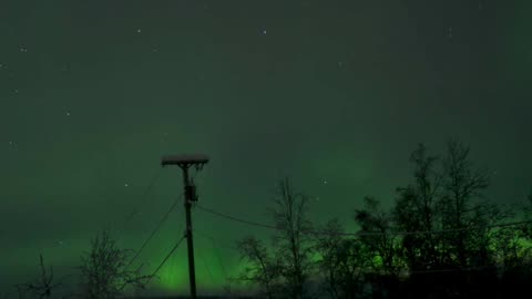 Aurora across the Whole Sky!