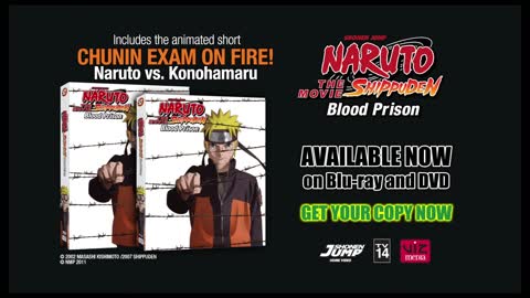 Naruto Shippuden The Movie - Blood Prison Available Now