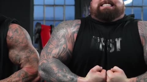 Eddie Hall Shoulder Workout