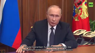 Putin äußerte sich zu privater Mobilisierung in Russland