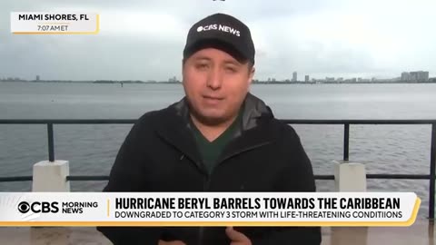 Hurricane Beryl an extremely dangerous storm with Caribbean in its sights CBS News