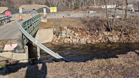 Aftermath Of Bridge Washout