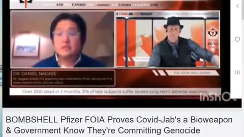 Pfizer FOIA Proves Covid-Jab's a Bioweapon & Government Know They're Committing Genocide