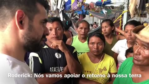 MISSÃO FRONTEIRA - PARTE 3: índios venezuelanos reclamam de fome,falta de remédios e urnas fraudadas