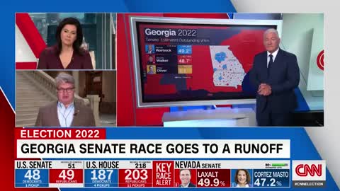 King asks Georgia official how he's certain Senate race will head to runoff