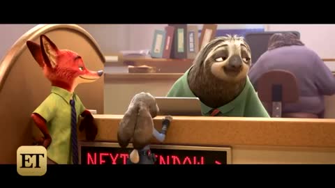Sloths Run the DMV in the New 'Zootopia' Trailer
