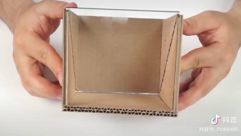 DIY Amazing box made of cardboard and cold porcelain