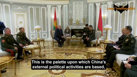 Belarusian Prez Lukashenko meets with Chinese Defense Minister Li Shangfu