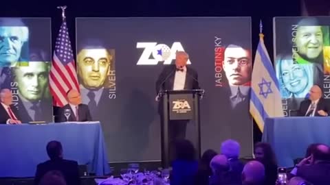 Donald Trump Speaks at the ZOA Gala in NYC