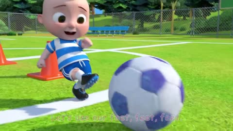Soccer Song (Football Song) _ CoComelon Nursery Rhymes