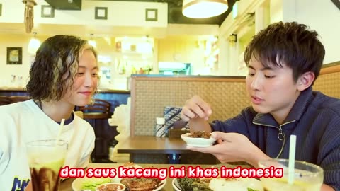 CEWEK JEPANG PERTAMA KALI COBA MAKANAN INDONESIA!! REAKSINYA GIMANA??