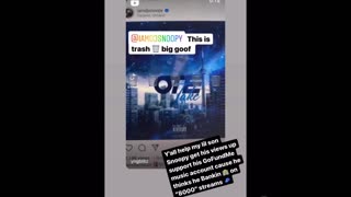 Young blitz IG live dissing DJ snoopy and exposing him