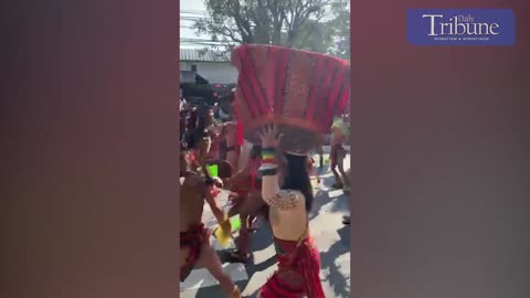 Igorot tribe participates at Panagbenga 2024