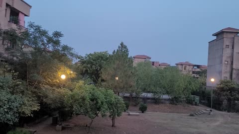 Night view in islamabad