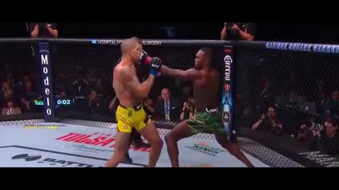 The moment Asrael Adesanya figured out alex pereria