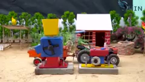 Kids planet parsent..Top diy tractor making mini science projects #4 | diy tractor | water pump