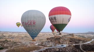 Hot Air Balloon Ride Over Cappadocia in Turkey Kapadokya - CARLOS GARRIDO