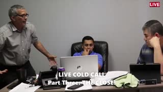 SALES TRAINING: with clients & students LIVE COLD CALL: Part #3 THE CLOSE!