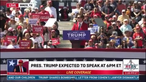 WACO, Texas: Matt Gaetz calls on Desantis to stand with MAGA and endorse Donald Trump! 🇺🇸