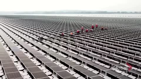 Thailand close to completing world's biggest hydro-floating solar farm