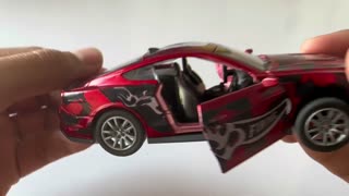 Red Super Mustang Cool Car For Kids Review Video