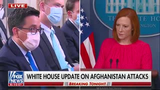 Psaki is asked if it’s still the plan to have all US forces out by Aug 31