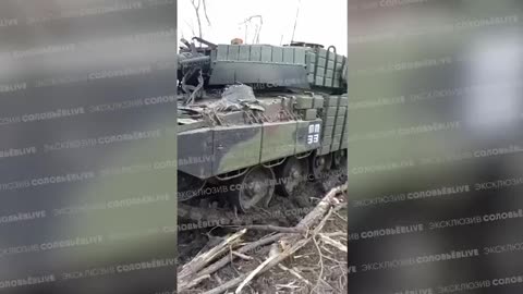 captured Ukrainian Leopard 2 by Russian Army