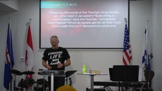 November 26, 2023 - You Have One Life to Live - Pastor Shawn Hamm