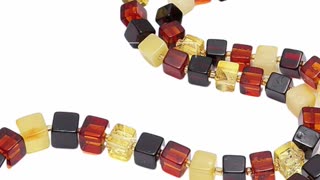 Natural Baltic Optimum Optimized Beeswax Amber Necklace for making Jewelry Holiday Gift 07