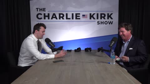 Tucker Carlson and Charlie Kirk slam atheist Sam Harris as "fifth grader"