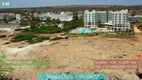 NissiBlu Beach Resort | Pros and Cons in 2 minutes | Ayia Napa Cyprus