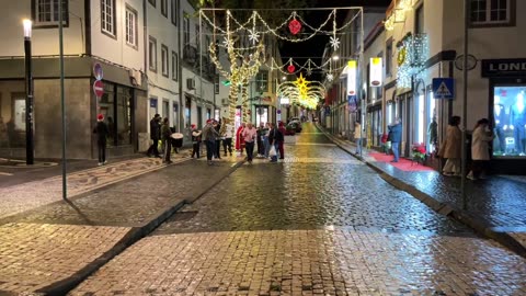 LIVE: Christmas / Natal Animacao Itinerante Ponta Delgada, Sao Miguel Acores Portugal - 11.12.2023