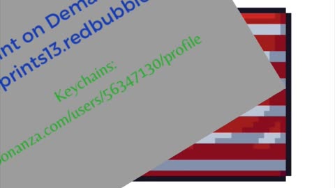 Independence Day American Flag Pixel Art Time Lapse