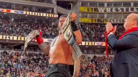 The Rock Wins Undisputed WWE Universal Championship & Roman Reigns Lose WWE Smackdown 2023