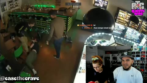 Ease the crave zaya and pebbs watches final fight between and thar guy at vapeshop 2/14/24part7