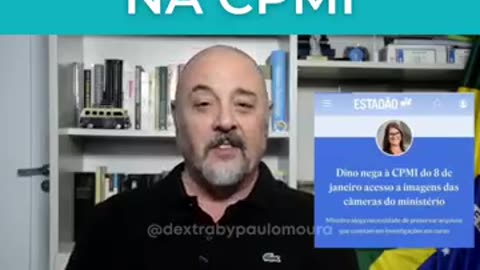 LULA SAIU DO DF EM 7/1 APÓS ALERTAS DA ABIN. DINO RECUSA ENTREGAR IMAGENS DO MJ NO DIA 8/1. AÍ TEM!