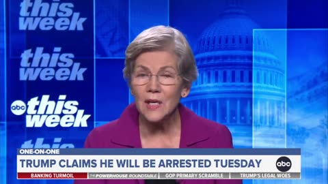 Elizabeth Warren: 'No Reason To Protest Donald Trump Being Arrested, Law Operating As It Should'