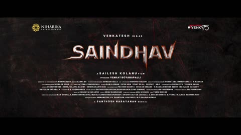 SAINDHAV movie Trailer